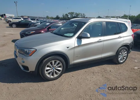 2016 BMW X3 xDrive28I z USA, uszkodzony, nr VIN 5UXWX9C53G0D68430